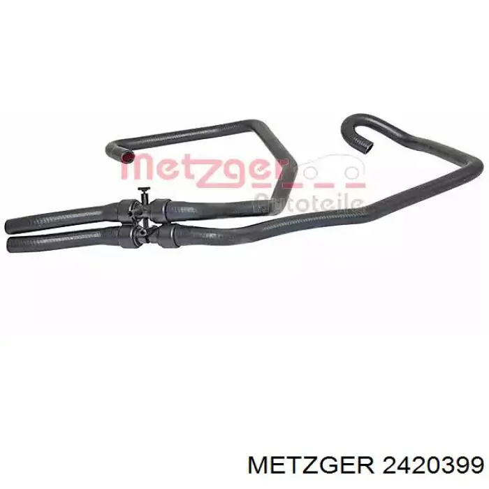 Патрубок грубки Metzger 2420399 ціна, від 37.33 USD