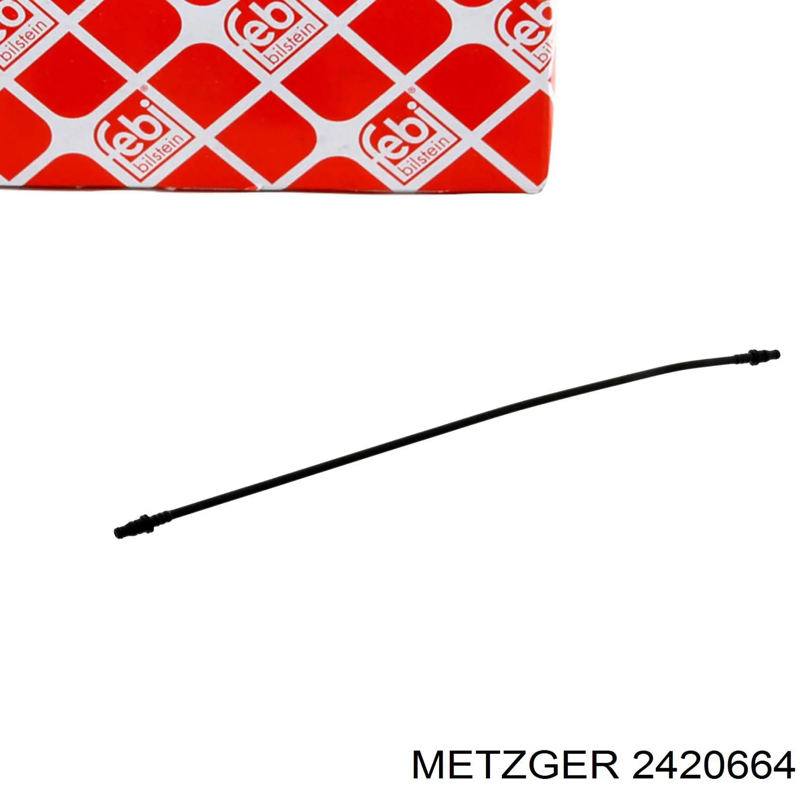 Купити 2420664 Metzger Шланг розширювального бачка, верхній