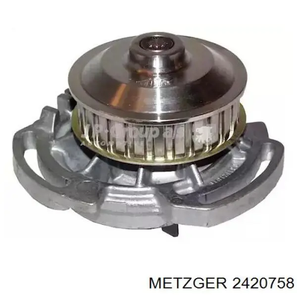 2420758 Metzger шланг/патрубок радіатора охолодження, верхній
