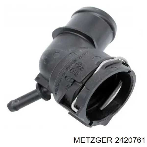 2420761 Metzger шланг/патрубок радіатора охолодження, нижній