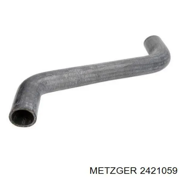 2421059 Metzger шланг/патрубок радіатора охолодження, верхній