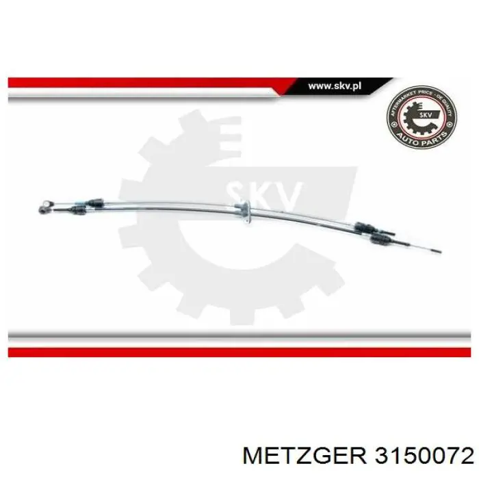 Трос перемикання передач, здвоєний Fast FT73104 ціна, від 43.97 USD