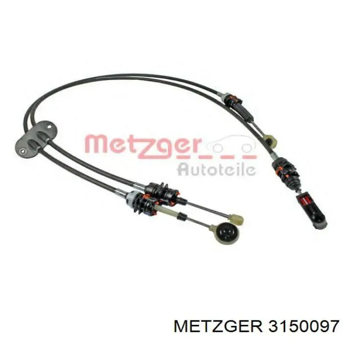 Купити 3150097 Metzger Трос перемикання передач, вибору передачі