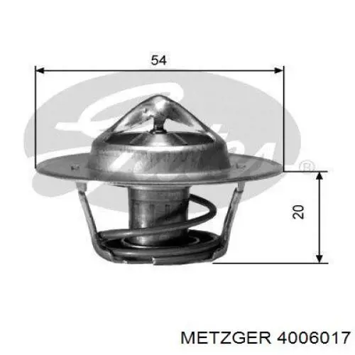 Термостат 4006017 Metzger