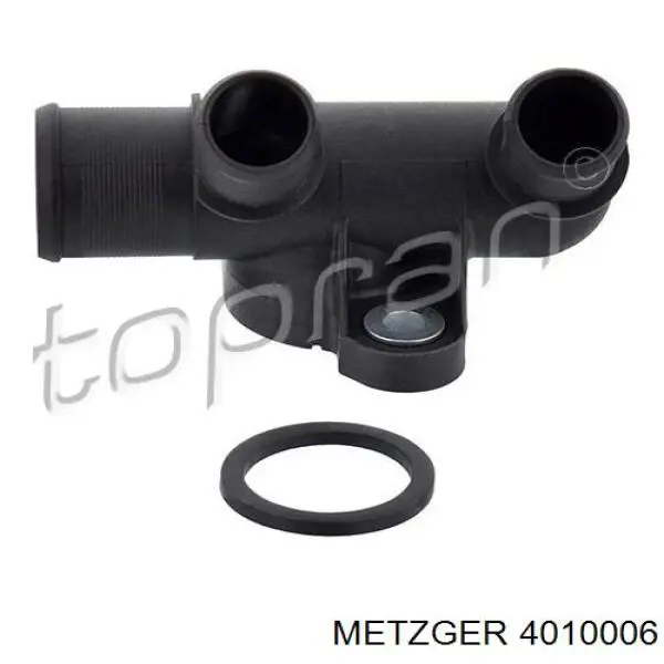 Купити 4010006 Metzger Фланець системи охолодження (трійник)