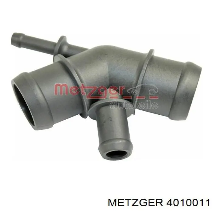 4010011 Metzger фланець системи охолодження (трійник)