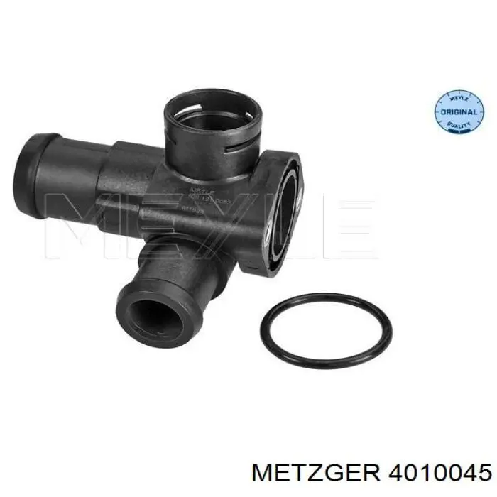 Фланець системи охолодження (трійник) Metzger 4010045 ціна, від 3.08 USD
