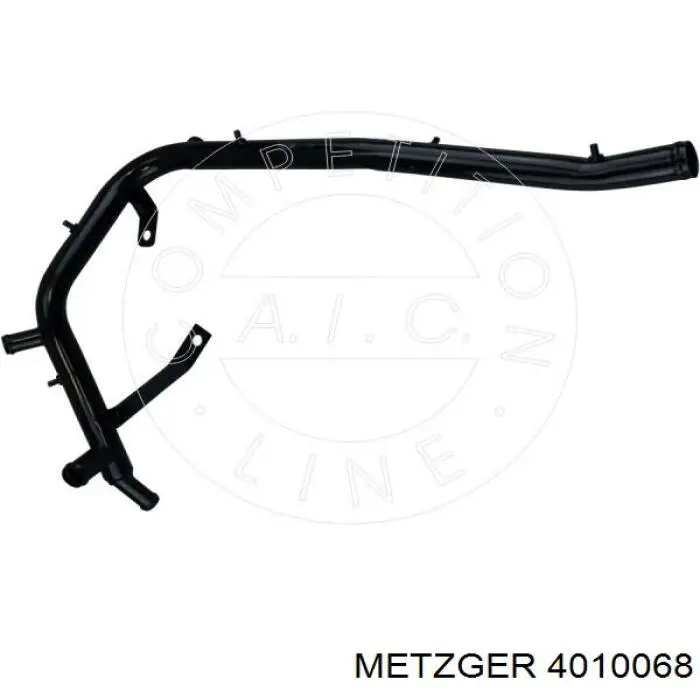 4010068 Metzger шланг/патрубок системи охолодження