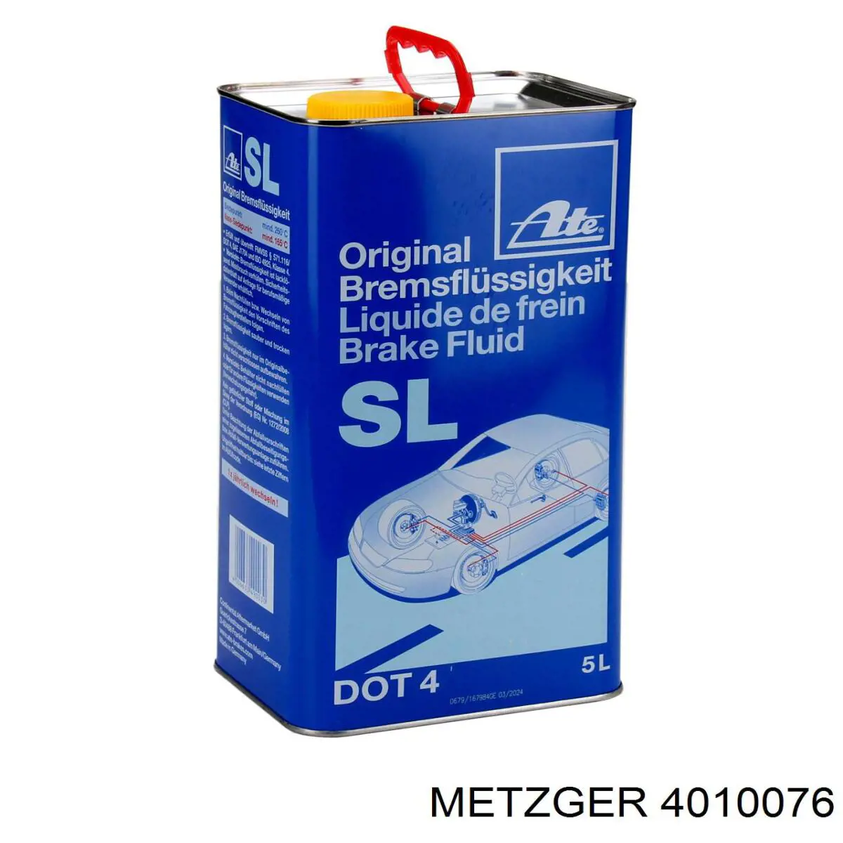 Фланець системи охолодження (трійник) Metzger 4010076 ціна, від 2.72 USD