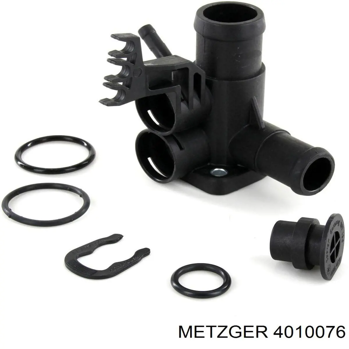 Фланець системи охолодження (трійник) 4010076 Metzger