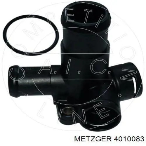 Фланець системи охолодження (трійник) Metzger 4010083 ціна, від 3.63 USD