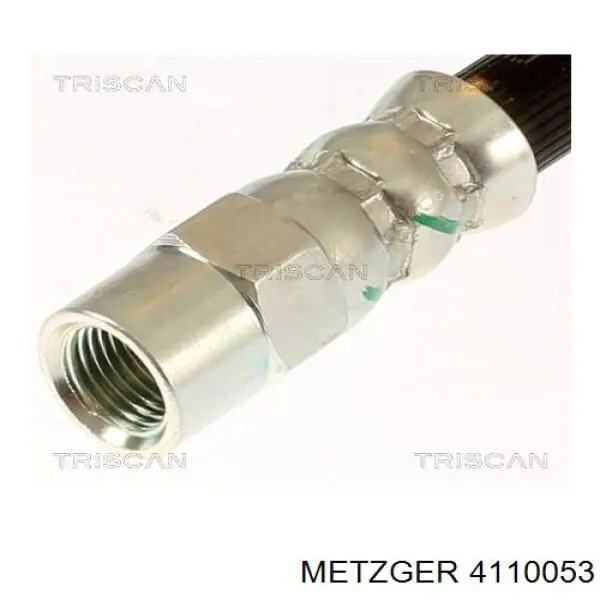 Шланг гальмівний задній 4110053 Metzger