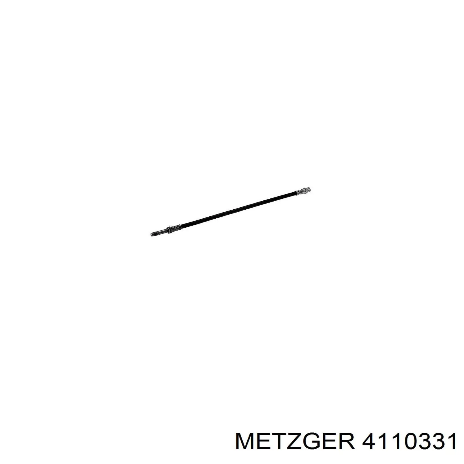 A901428043564 Mercedes Гнучка гальмівна трубка передня