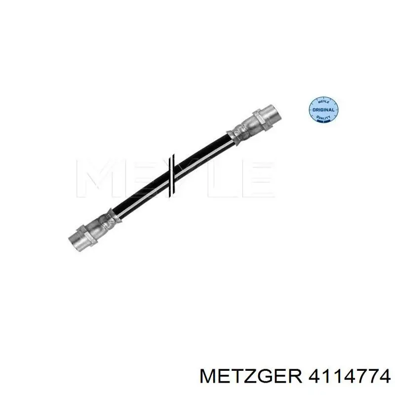 Шланг гальмівний передній Metzger 4114774