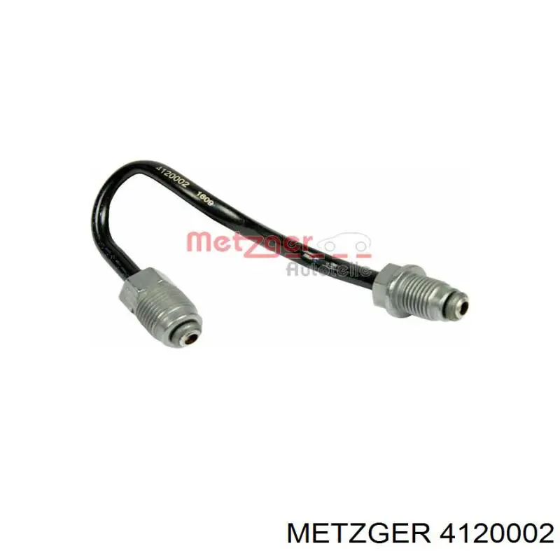 4120002 Metzger Шланг гальмівний задній, правий