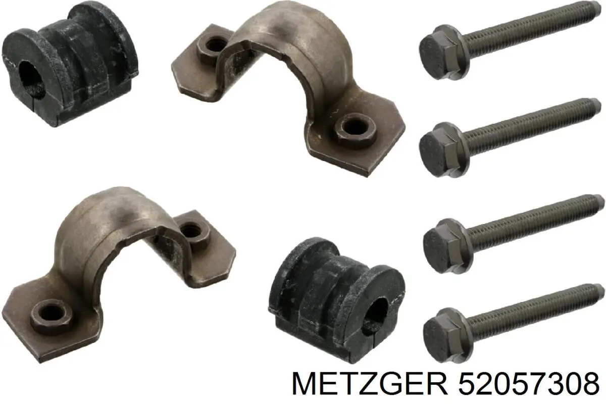 Втулка переднього стабілізатора 52057308 Metzger