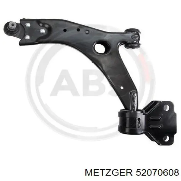 Сайлентблок нижнього важеля передньої підвіски Metzger 52070608 ціна, від 32.94 USD