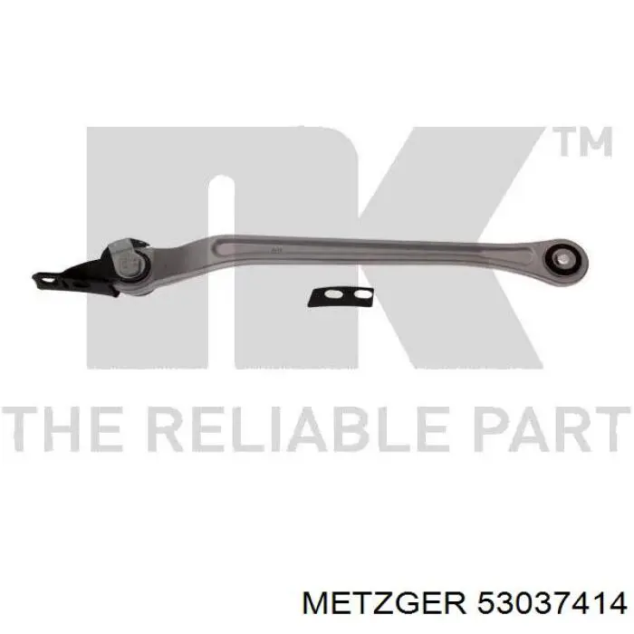 Важіль задньої підвіски нижній, правий Metzger 53037414 ціна, від 19.00 USD
