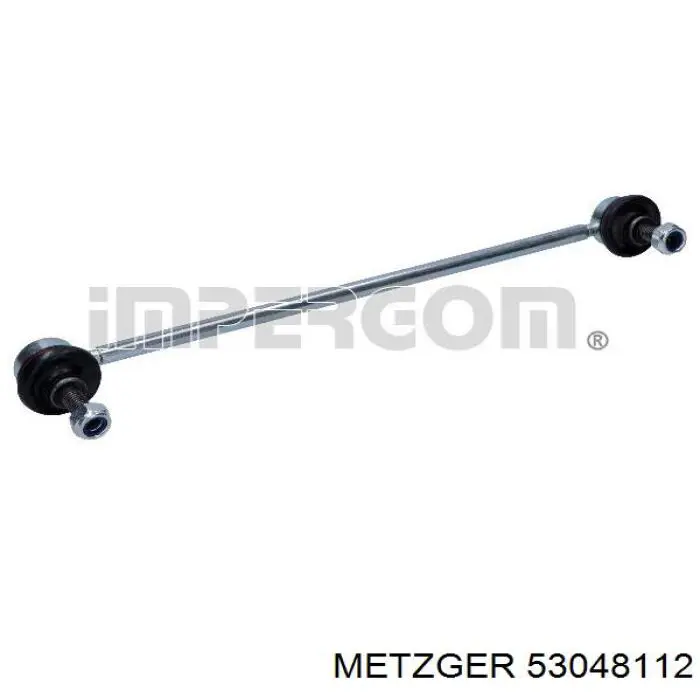 Стійка стабілізатора, переднього, права Metzger 53048112 ціна, від 6.84 USD