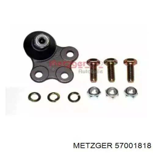 Кульова опора, нижня Metzger 57001818 ціна, від 8.35 USD