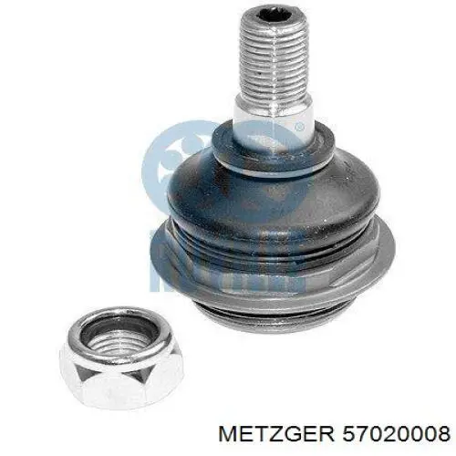 Купити 57020008 Metzger Кульова опора, нижня