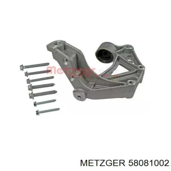 Цапфа - поворотний кулак передній, правий 58081002 Metzger