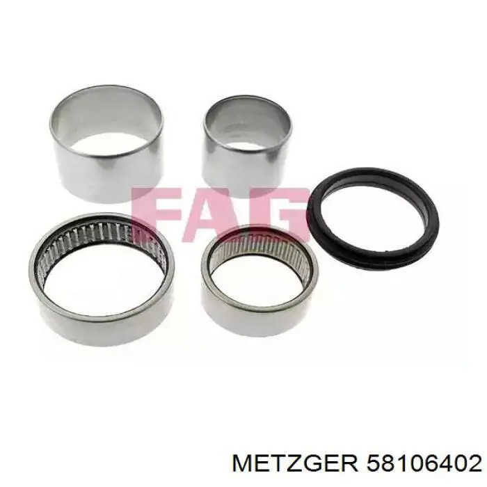 Цапфа - поворотний кулак передній, правий Metzger 58106402 ціна, від 38.94 USD
