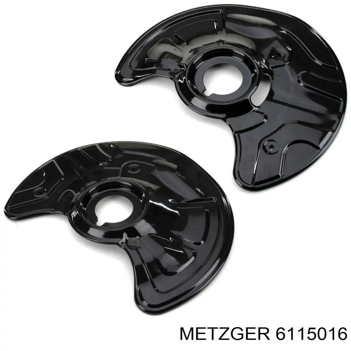 6115016 Metzger захист гальмівного диска, переднього, правого