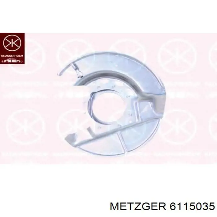 Захист гальмівного диска, переднього, лівого ABS 11271 ціна, від 17.27 USD