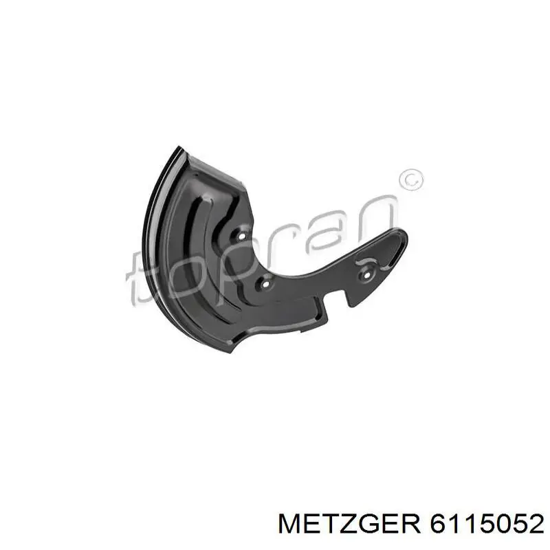 Купити 3615040 Autotechteile Захист гальмівного диска заднього, правого