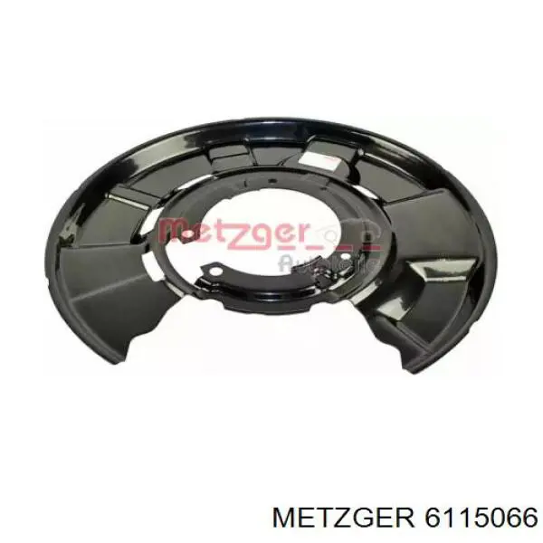 6115066 Metzger захист гальмівного диска, переднього, правого