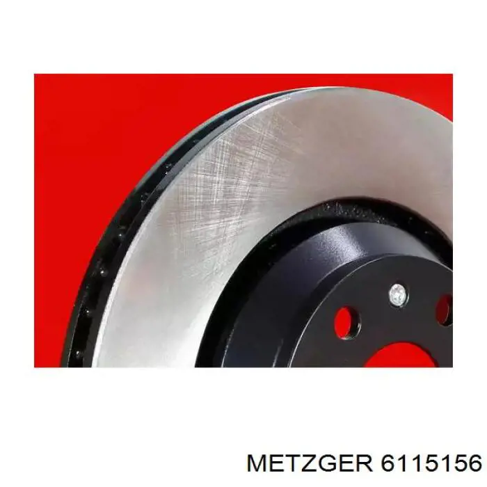 6115156 Metzger захист гальмівного диска заднього, правого