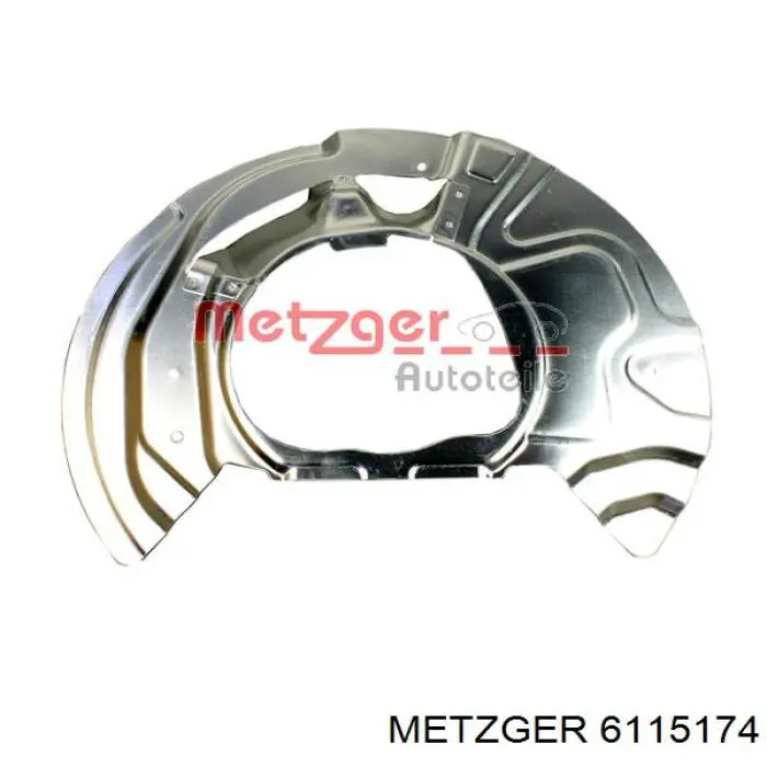 Захист гальмівного диска, переднього, правого Metzger 6115174 ціна, від 32.87 USD