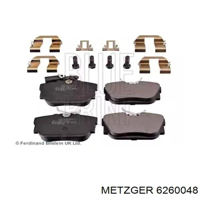 Супорт задній правий 6260048 Metzger