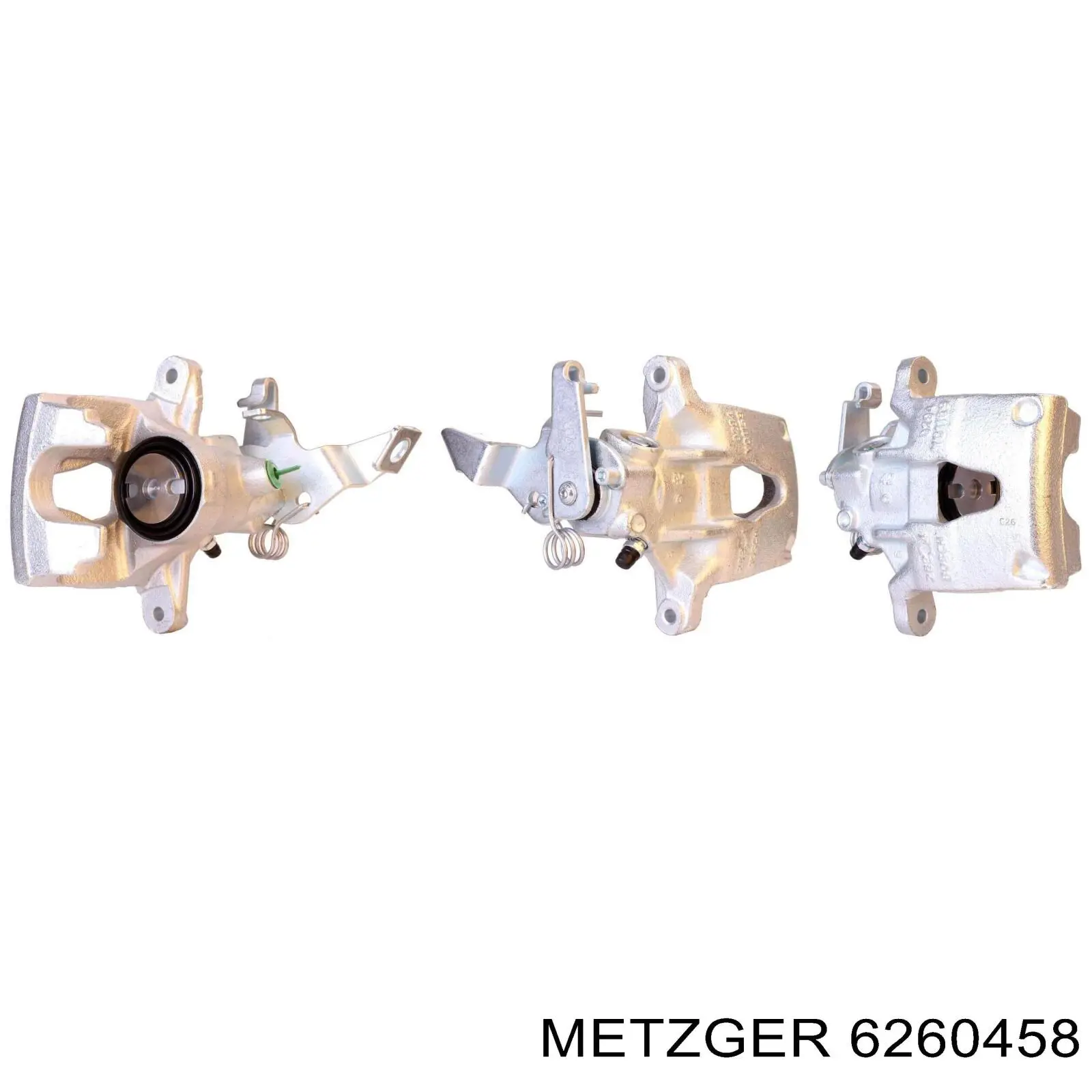 6260458 Metzger супорт гальмівний задній правий