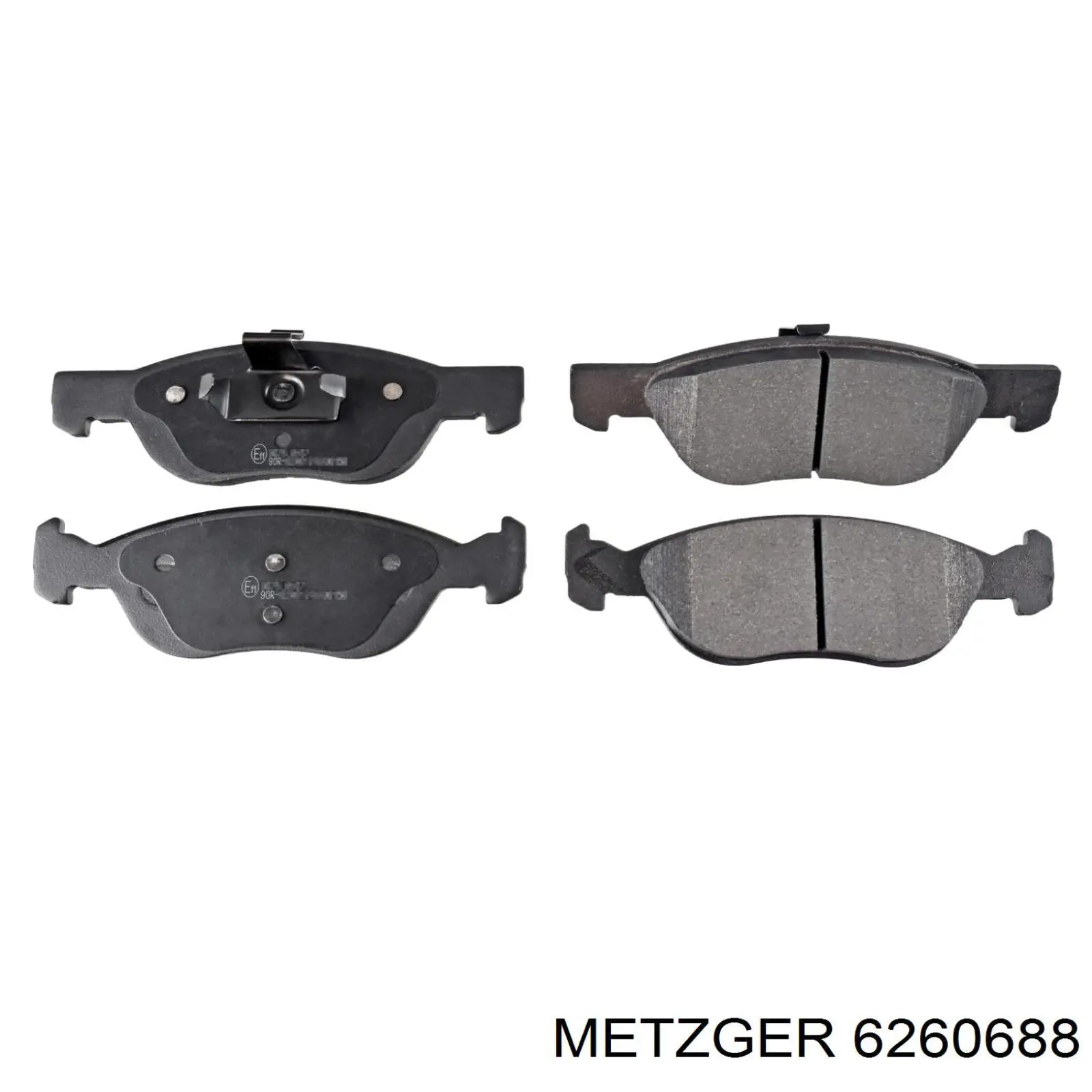 Супорт гальмівний задній правий Metzger 6260688 ціна, від 40.21 USD