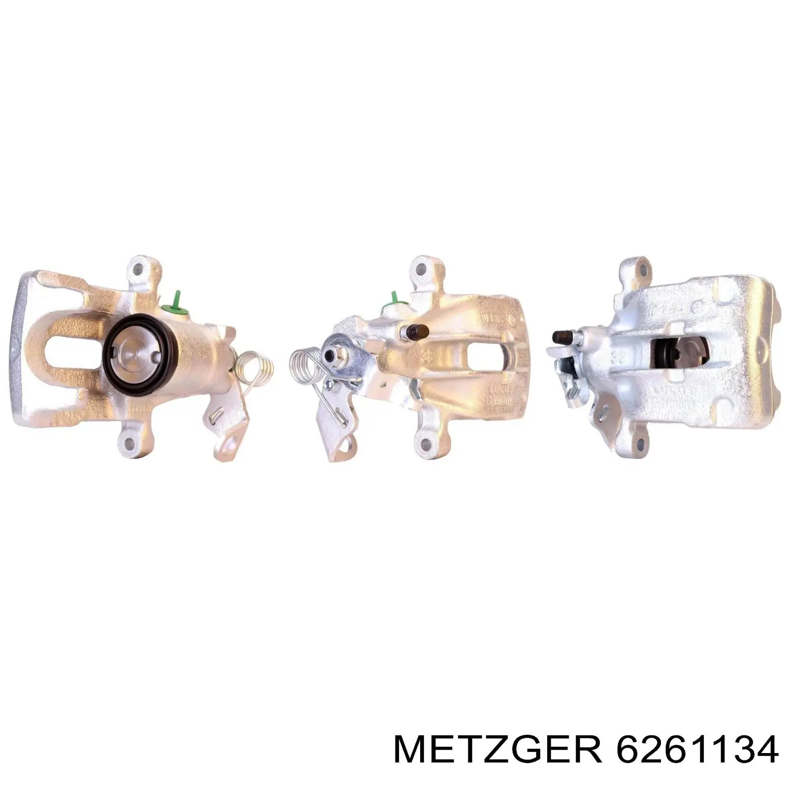 6261134 Metzger супорт гальмівний задній правий