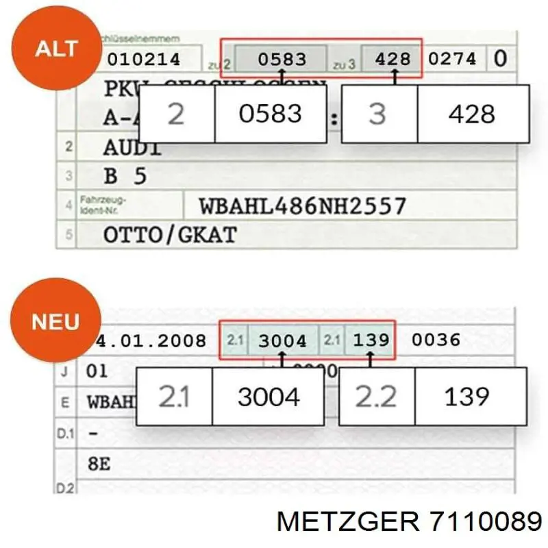 ШРУС зовнішній передній 7110089 Metzger