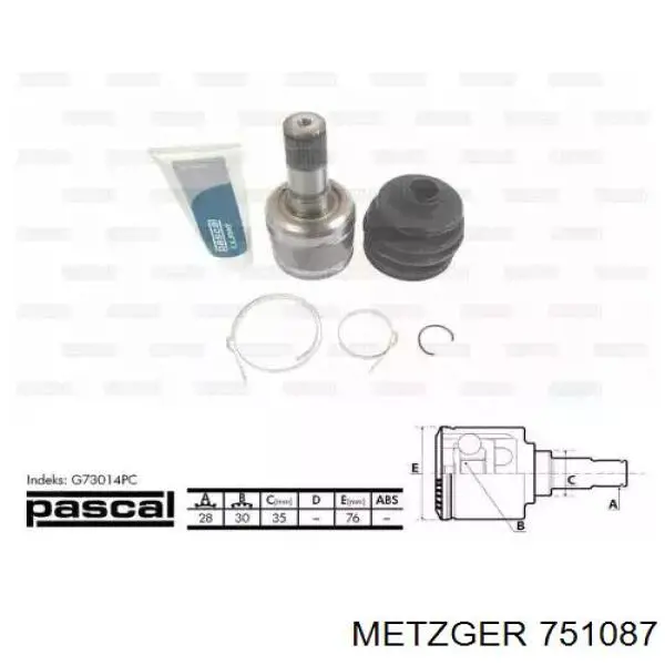 Пильник ШРУСа зовнішній ADT381107 Blue Print