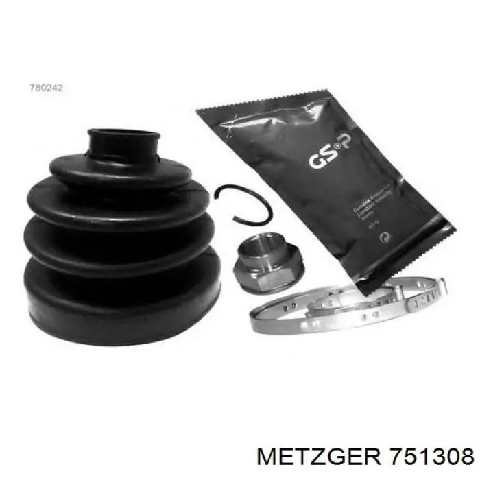 Купити 751308 Metzger Пильник шарніра приводу