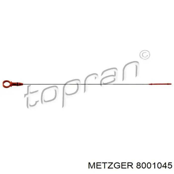 Щуп-індикатор рівня масла в двигуні Opel GRANDLAND 10 (A18) (Опель GRANDLAND)