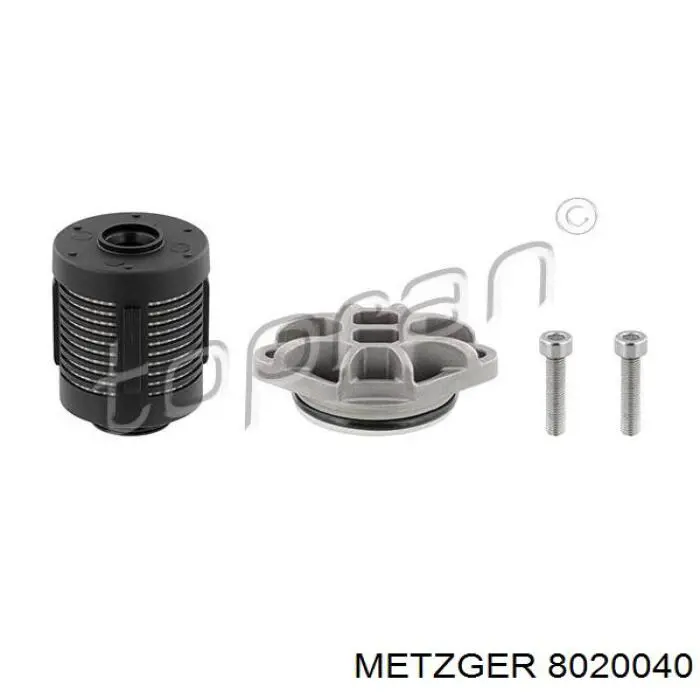 Фільтр заднього редуктора, муфти Haldex 30525002 AND