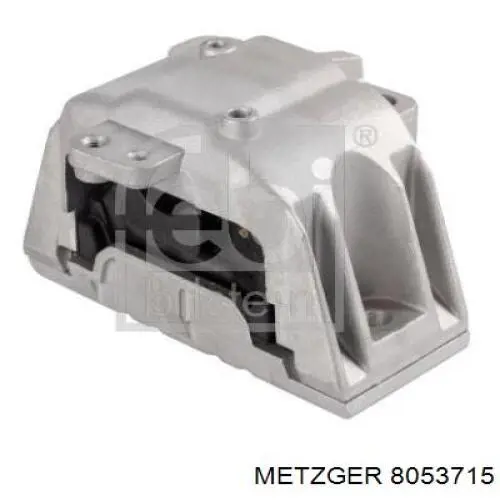 8053715 Metzger подушка (опора двигуна, задня)