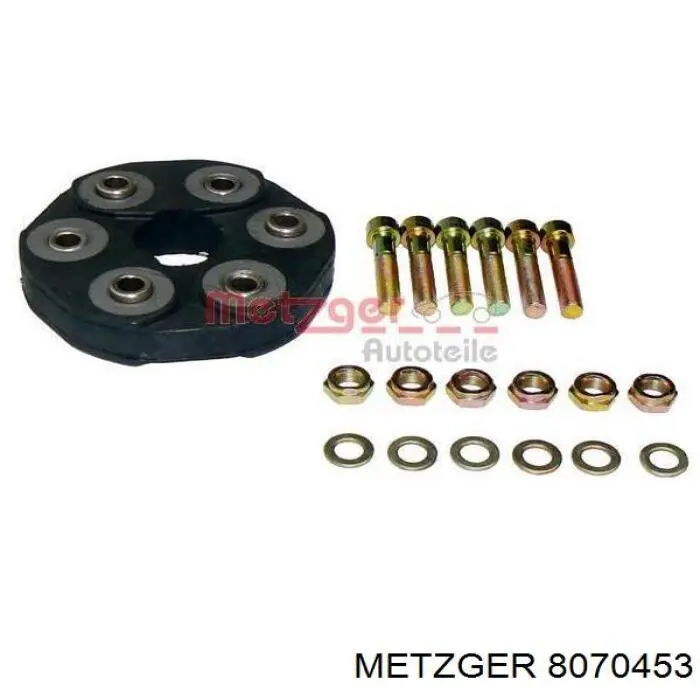 Купити 8070453 Metzger Муфта кардана еластична, перед./зад.