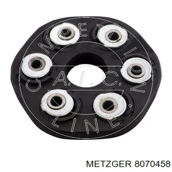 Гумова пружна муфта кардана передня Metzger 8070458