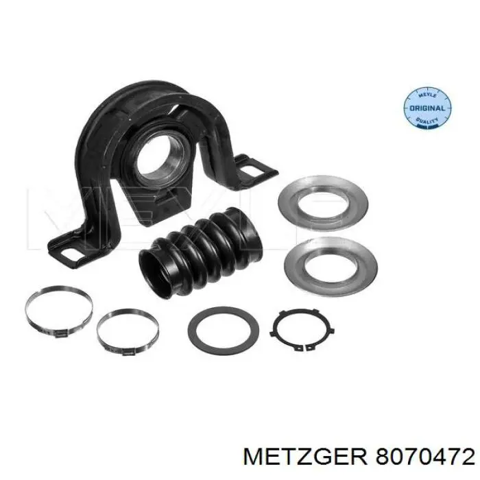Підвісний підшипник карданного валу Metzger 8070472 ціна, від 30.42 USD