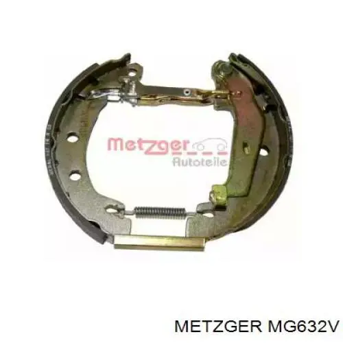 Колодки гальмові задні, барабанні 190247 Maxgear