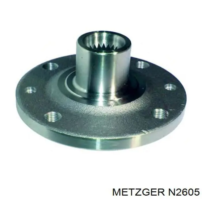 Маточина переднього колеса Metzger N2605