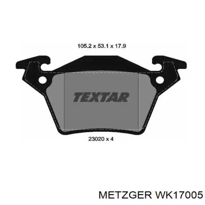 Купити A0005429318 Mercedes Датчик зносу гальмівних колодок, задній