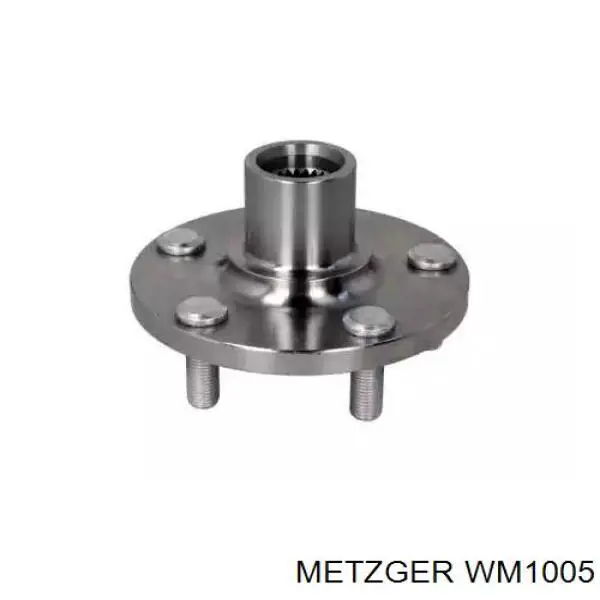 Комплект підшипник маточини передньої Metzger WM1005 ціна, від 21.33 USD